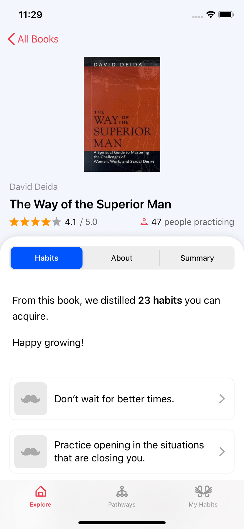 THE WAY OF THE SUPERIOR MAN – 51 Lessons to Master the Challenges of Women,  Work, and Sexual Desire 